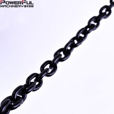 Black Oxide DIN En818-2 G80 Short Link Lifting Chain