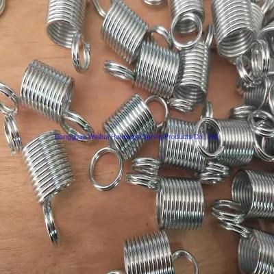 60 Degree/90 Degree Double Hook Zinc Plated Extension Spring