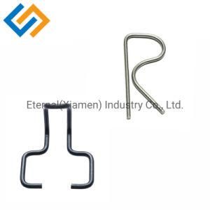 Factory Supplier Custom Small Metal R Wire Form R Pin Hair spring Clips