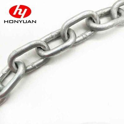 DIN 763/DIN 764/DIN 766 Welded Stainless Steel Self Colored S. S Long Link Chain