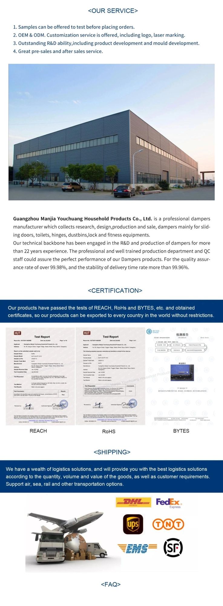 Aluminum Alloy Cabinet Hardware Push to Open system