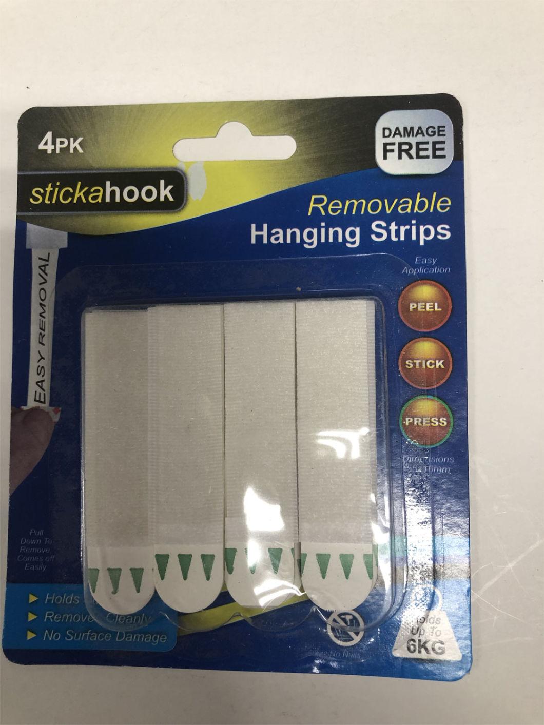 Stick Type Household Square Plastic Hook