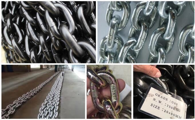 China Manufacture Wholesale Lifting Chain Grade 80 12mm