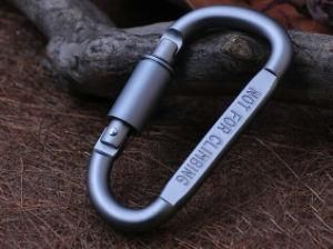 Alu. Alloy Key D Shape Carabiner