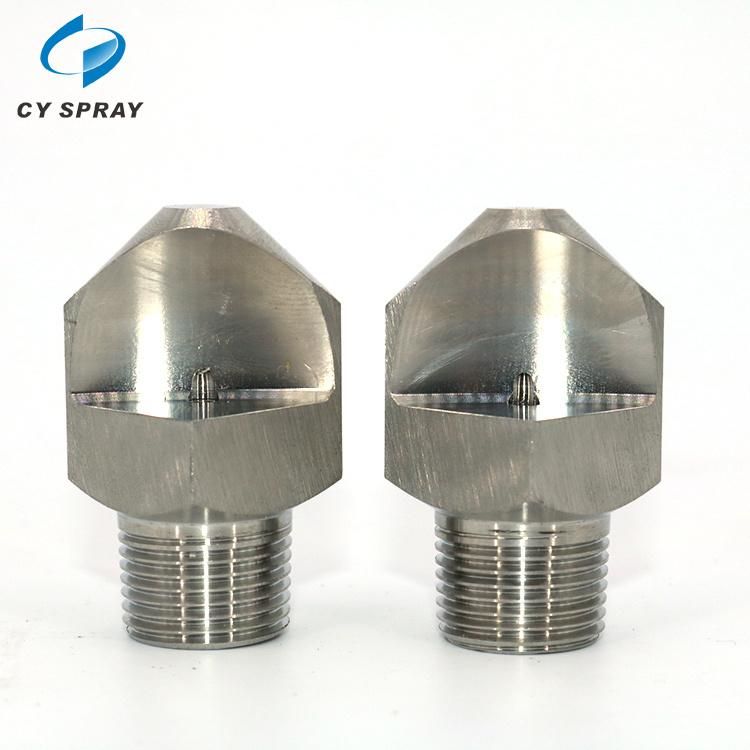 Stainless Steel Ss 15 Degree to 50 Degree Vee Jet Flat Fan Spray Nozzle