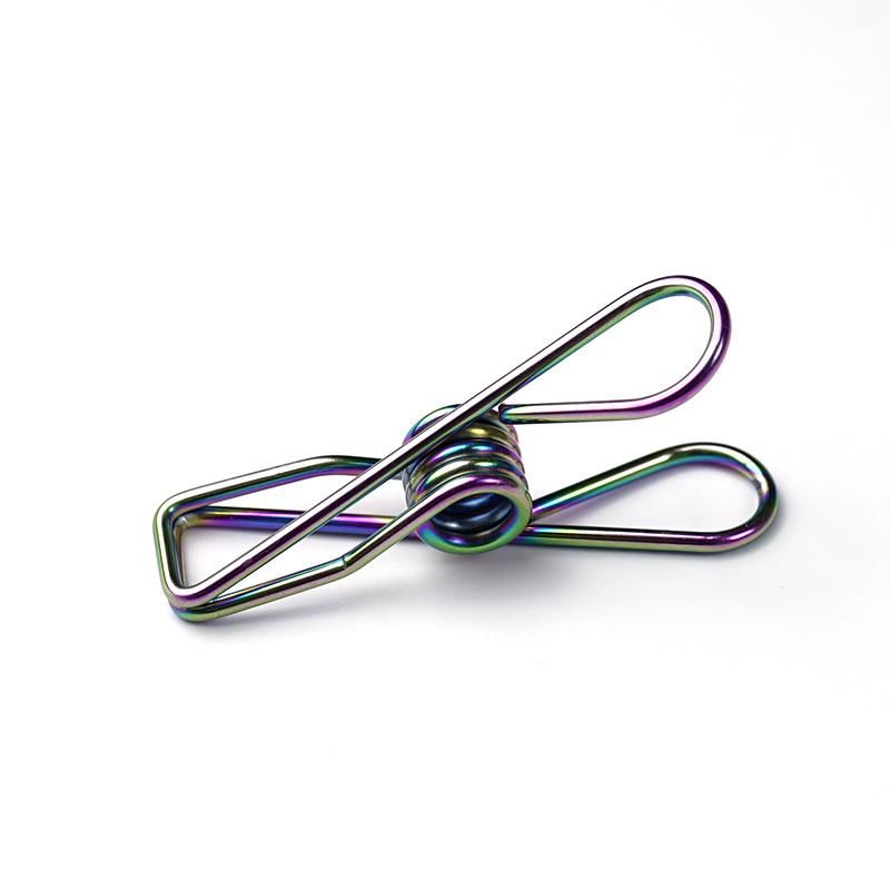 Hot Sale Stainless Steel 316 Rainbow Color Cloth Peg