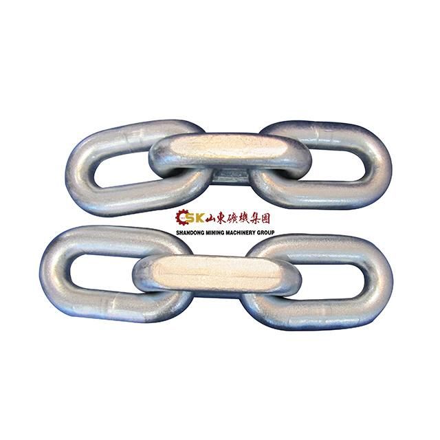 Coal Mining Scraper Conveyors Traction Chains 18*60 mm High Strength Steel Link Chains