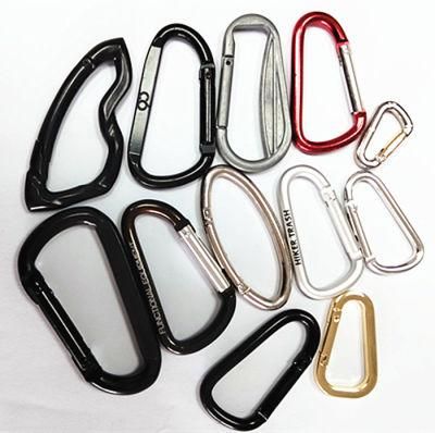 a Good Selection of Customized Logo Metal Carabiner Snap Hook