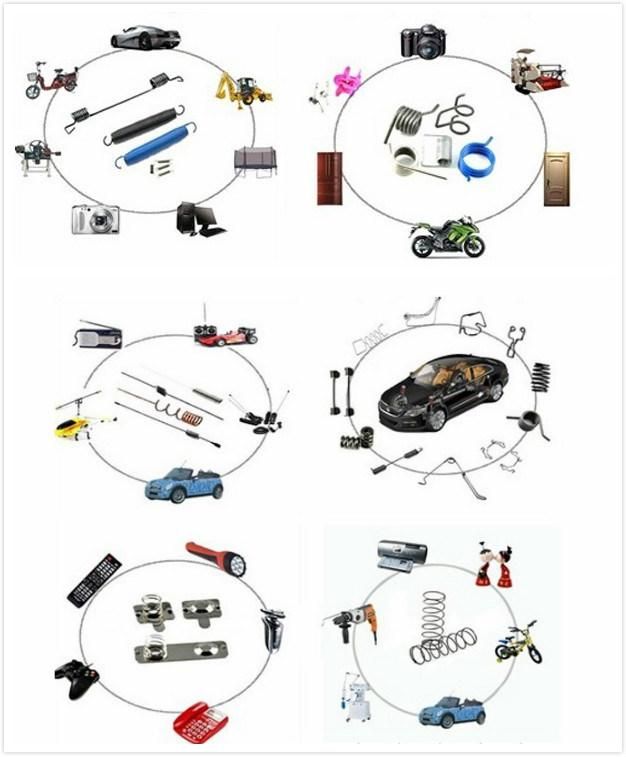 Factory Outlet Stainless Steel Nonstandard Part Plating Customized Mulitiple Spring