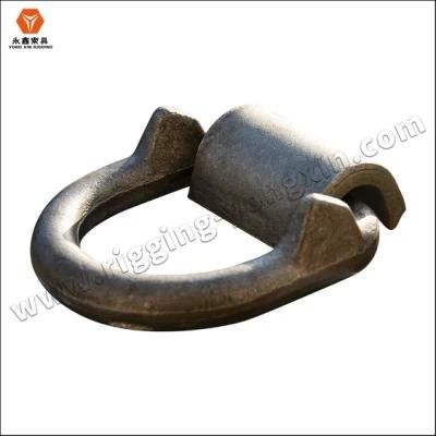 High Quality Forged Rigging D Ring with Supporting Point|Customized Forged Lashing D Ring