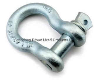 Different Types of Shackles Price Forged Factory Adjustable Screw Pin Bow Shackles