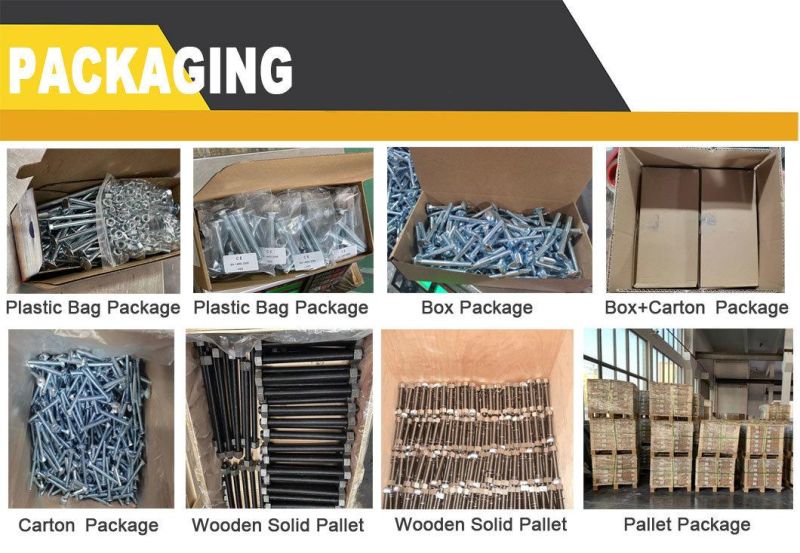 Stainless Steel Eye Bolts J Bolt and Nut Machine Hardware