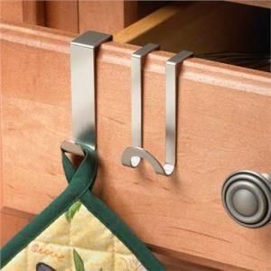 Iron Multifunctional Cabinet Hook Closet Towel Hook