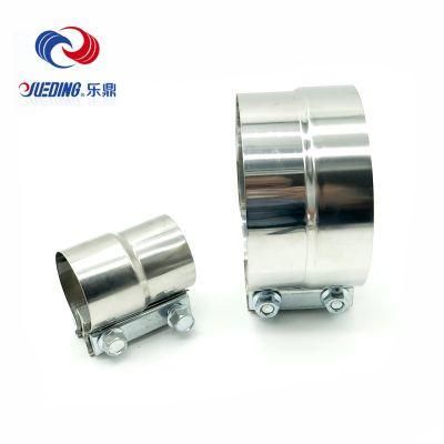 Stainlesss Steel Exhaust Lap Joint Clamps Band Clamp