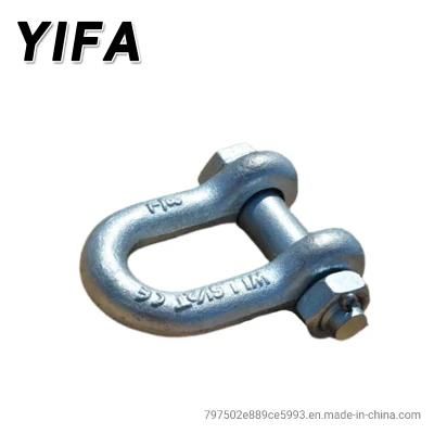 Hoisting Rigging Forging Us Type G2150 Bolt Type Chain Shackle