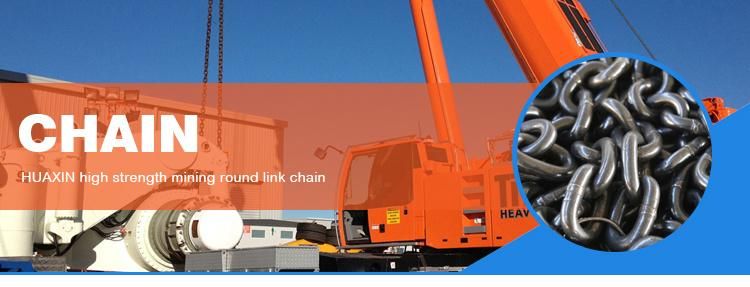 OEM/ODM China Lifting Round Steel Link Chain Grade 80 (G80) Lifting Chains