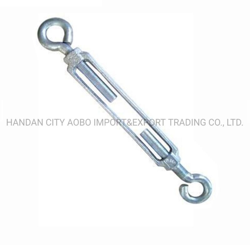 Galvanized Korean Type 3/8 Malleable Turnbuckle China Factory