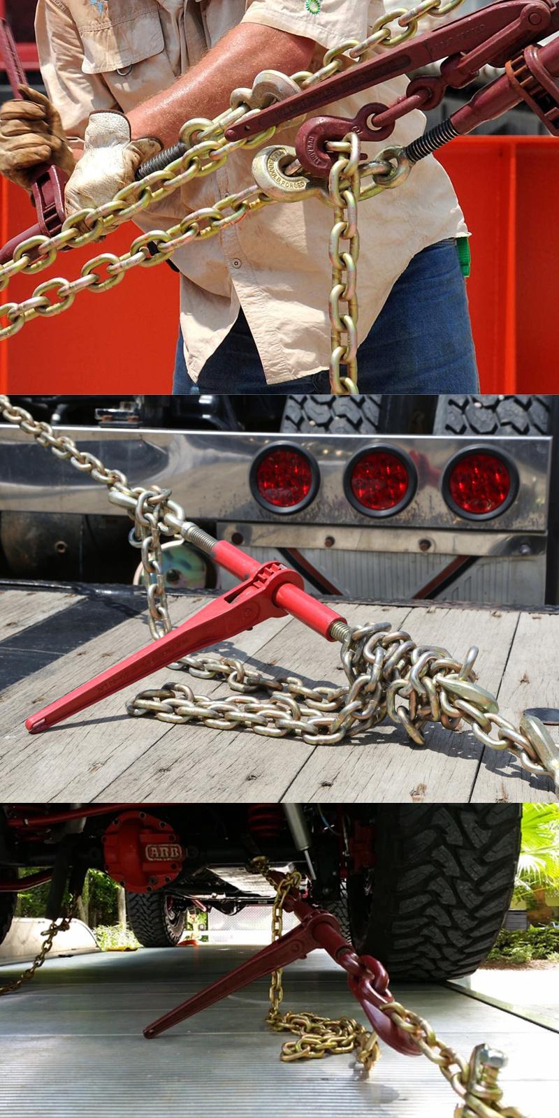 5/16" - 3/8" Heavy Duty Ratchet Chain Binder for Tractor Supply