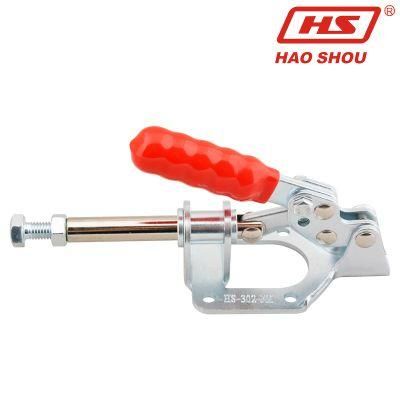 Haoshou HS-302-FM Same as 605-M Lightweight Stamped Base Straight Line Action Toggle Clamp Used on Tension Device