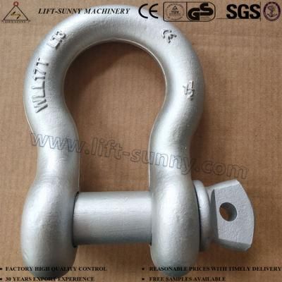1-1/2&quot; Dacromet Surface G209 Drop Forged Screw Pin Anchor Shackles