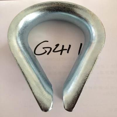 G411 Heat Treated Steel Wire Rope Thimble