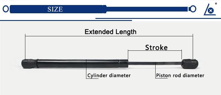 Piston Rod Compression Gas Cylinder OEM