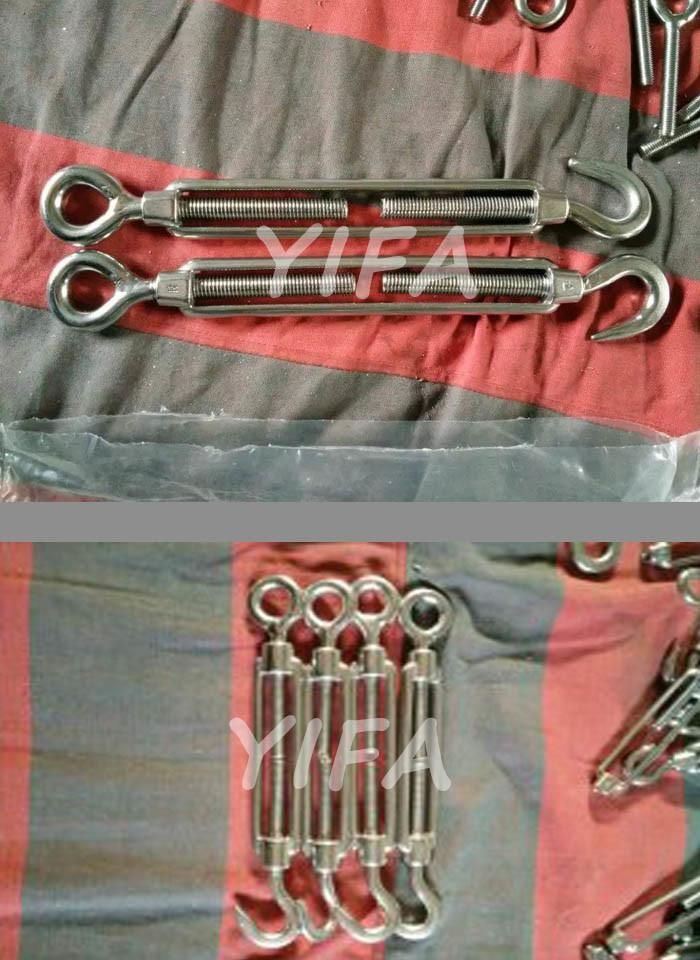 Stainless Steel Euro. Type Turnbuckle with Eye & Eye