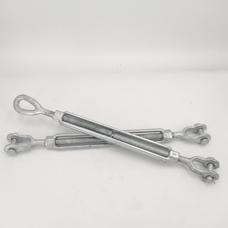 Us Standard Hot DIP Galvanised Steel Forged 5/8′′ Turnbuckle