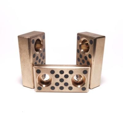 Bronze with Solid Lubricant Slide&Guide Mold Components Oilless Sliding Sintered Wear Plates