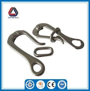 Rigging Fastener Bright Zinc Plated Hook with Carbon Steel Material