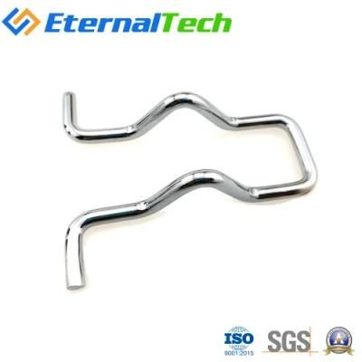 Custom Steel Music Wire Zinc Plated Coil Linear Wire Bending Form Bracket Spring