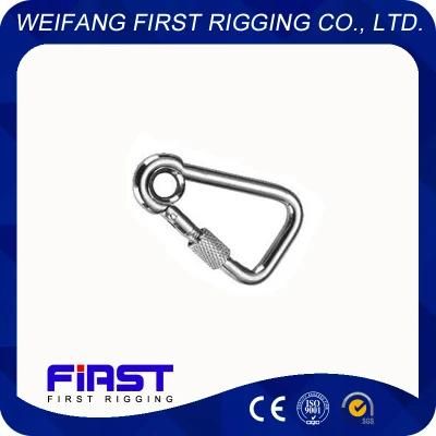 Electric Galvanizing Oblique Angle Snap Hook with Eye and Screw
