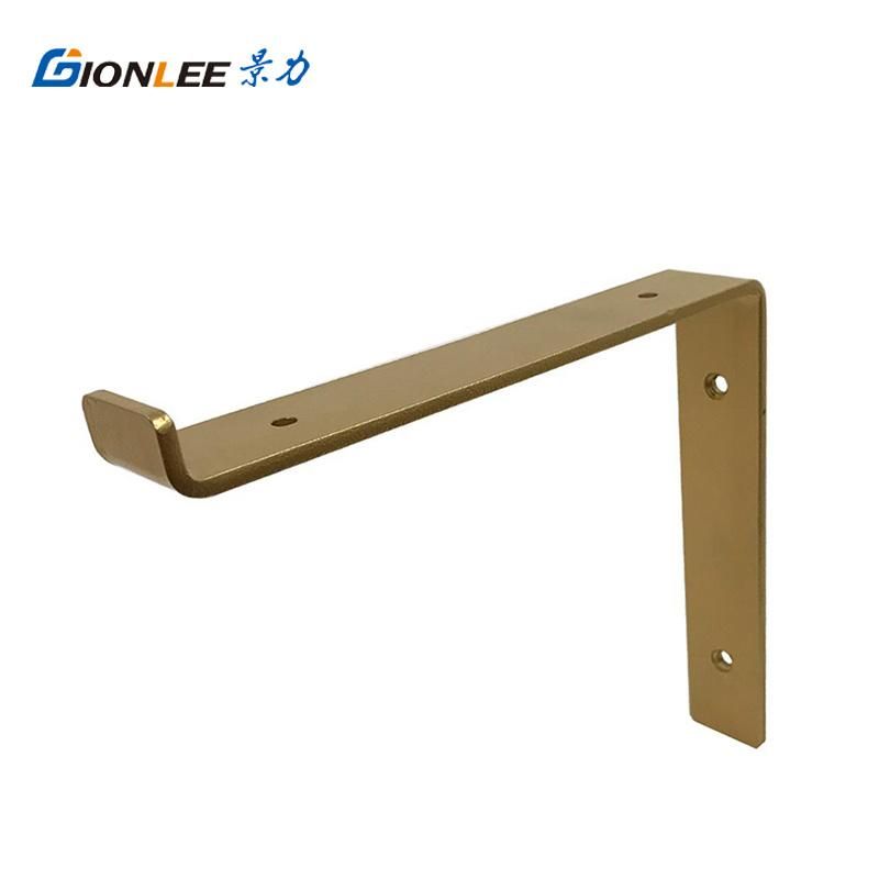 Black Metal Right Angle Wall Brace Shelf Brackets Supports