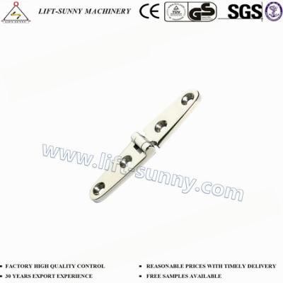 304/316 Stainless Steel Solid Cast Strap Hinge with 4 Holes