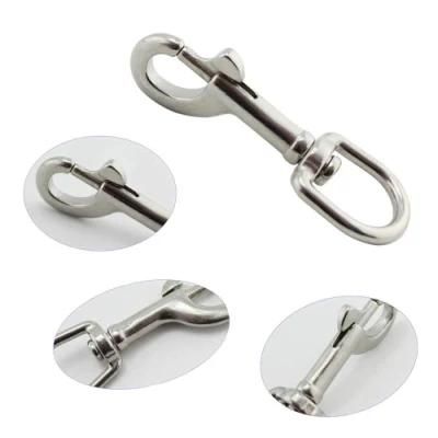 15mm Silver Handbag Buckle, Zinc Alloy Snap Hook, Pet Hook, Buckle Hook