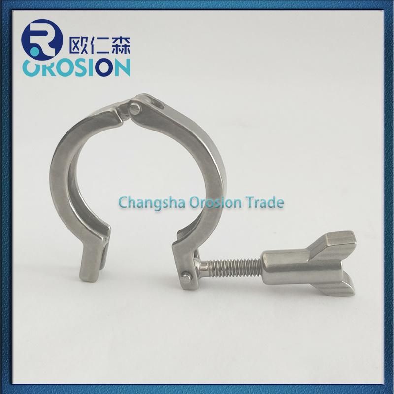Sanitary Stainless Steel Tc Clamp for Flying Head Nut