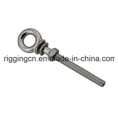 Ss 316 JIS Lag Eye Screw with Nut and Washer