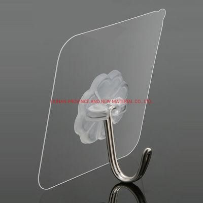 Eco Friendly Transparent Plastic Hook