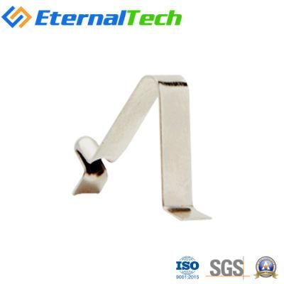 Custom Wholesale Stainless Steel V Shape Push Pole Clips Spring Snap Clip Locking Tube Pin