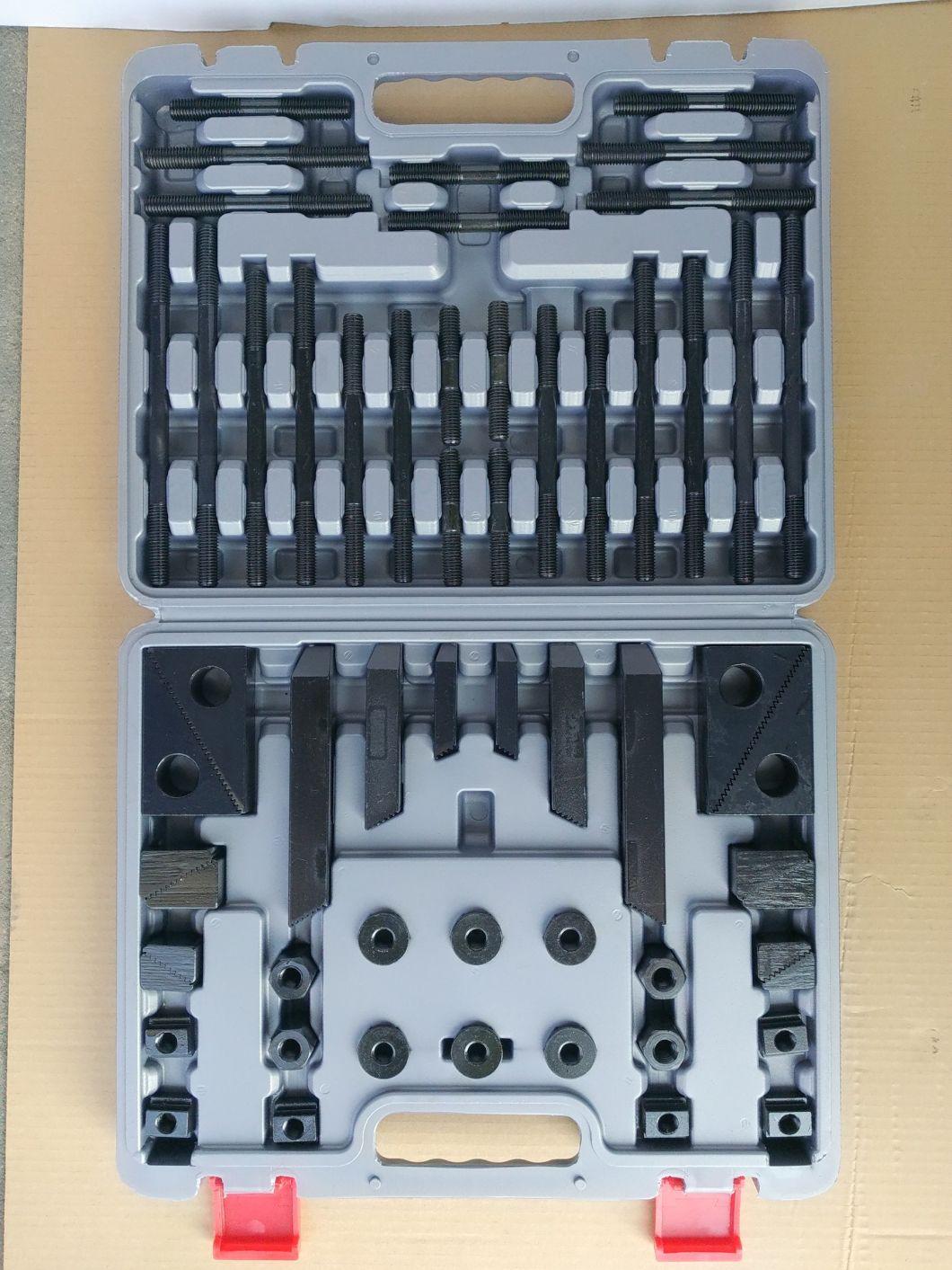 52PCS Nut Deluxe Steel Clamping Kits Plastic M8 M10 M12 M16