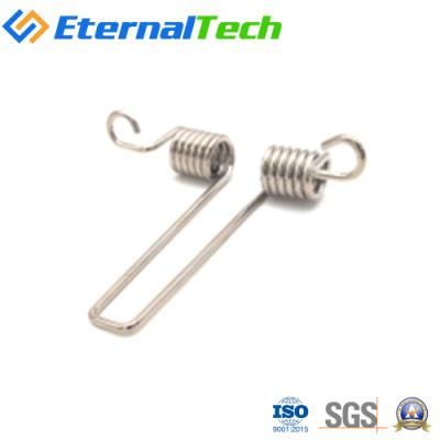 Free Sample Good Torque High Temperature Double Twist Long Coil Torsion Spring