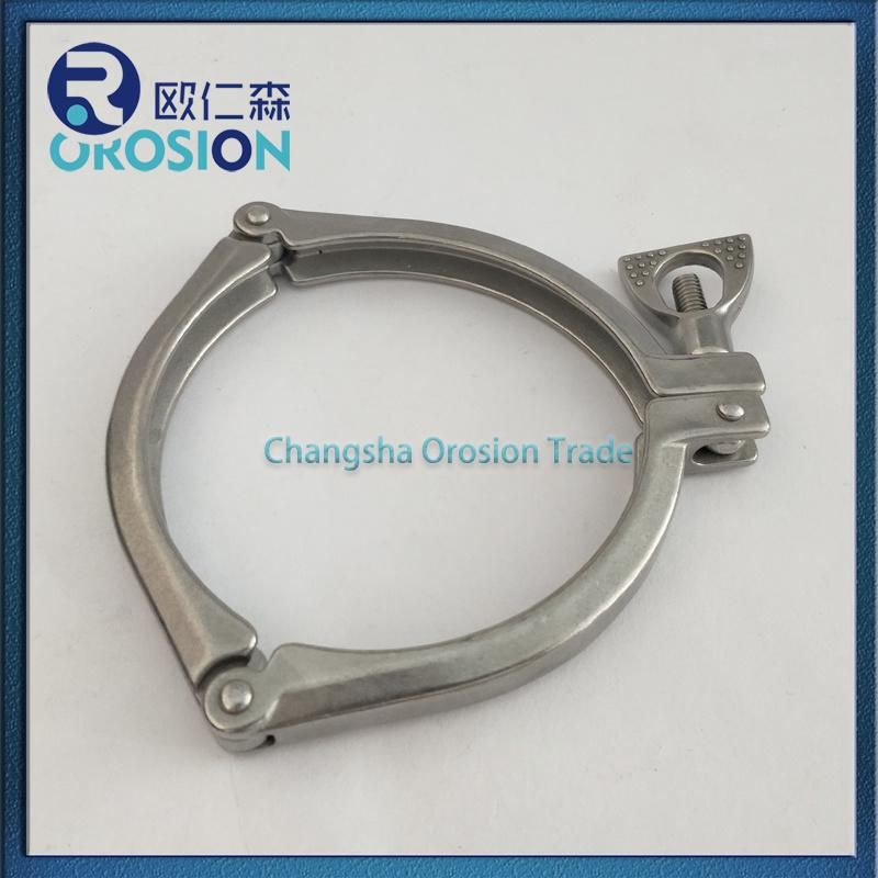Stainless Steel 4inch 3PC Pin Clamp