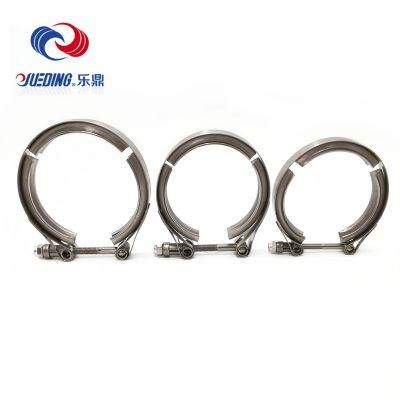 V Band Clamp SS304 Muffler Pipe Clamp for Connection Clamp