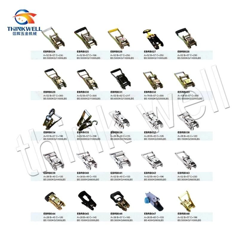 1′′/25mm Ratchet Buckle for Lashing Strap