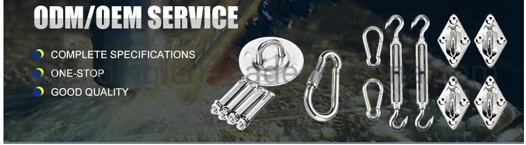 OEM Forged Stainless Steel Rigging Turnbuckle with Thread Rod Stud/Jaw/Hook/Eye