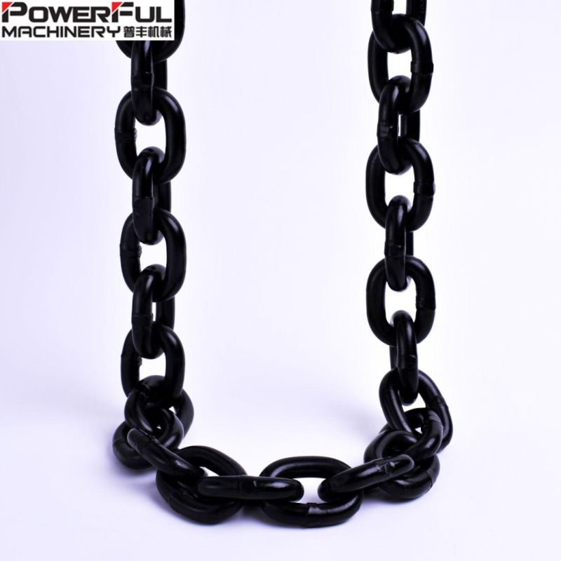 Black Oxide DIN En818-2 G80 Short Link Lifting Chain