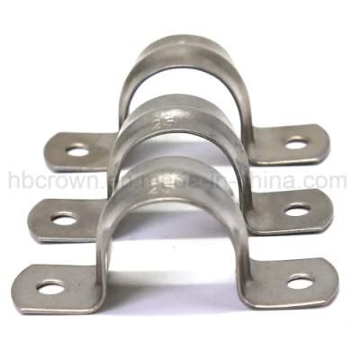 China Manufacturer Galvanized Conduit Pipe Clamps