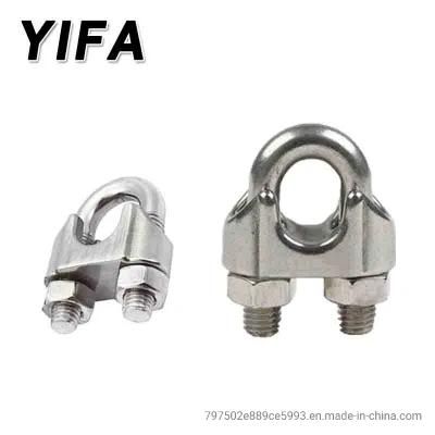 Factory Price Stainless Steel Us Type Malleable Wire Rope Clamp
