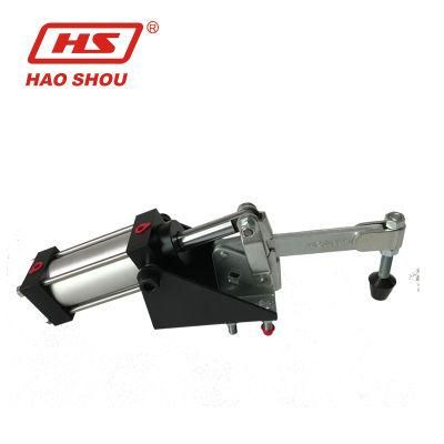 Haoshou Pneumatic/ HS-12275-a Manual Assembly Welding Air Pneumatic Vertical Toggle Clamp Holding Capacity 340kg /750lb