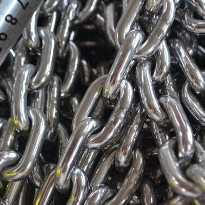 Stainless Steel DIN766 Polished Marine Short Link Chain